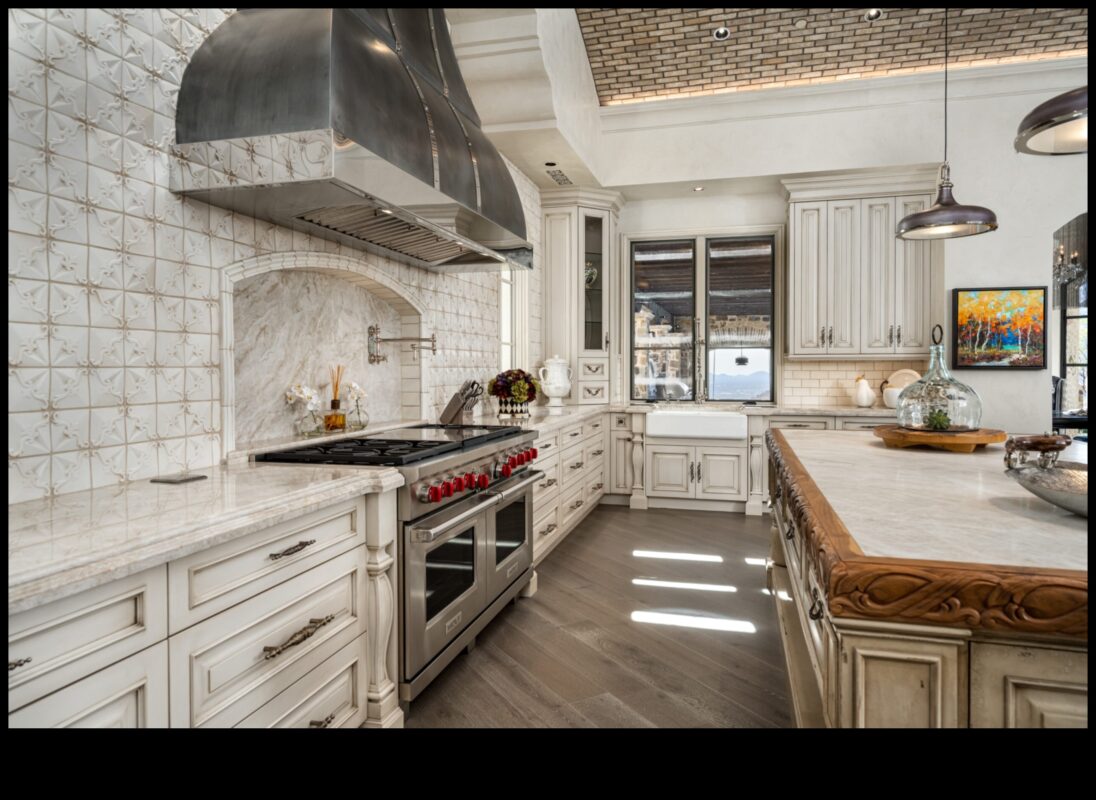 طرق أنيقة لاستخدام الرخام في ديكور المطبخ