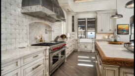 طرق أنيقة لاستخدام الرخام في ديكور المطبخ