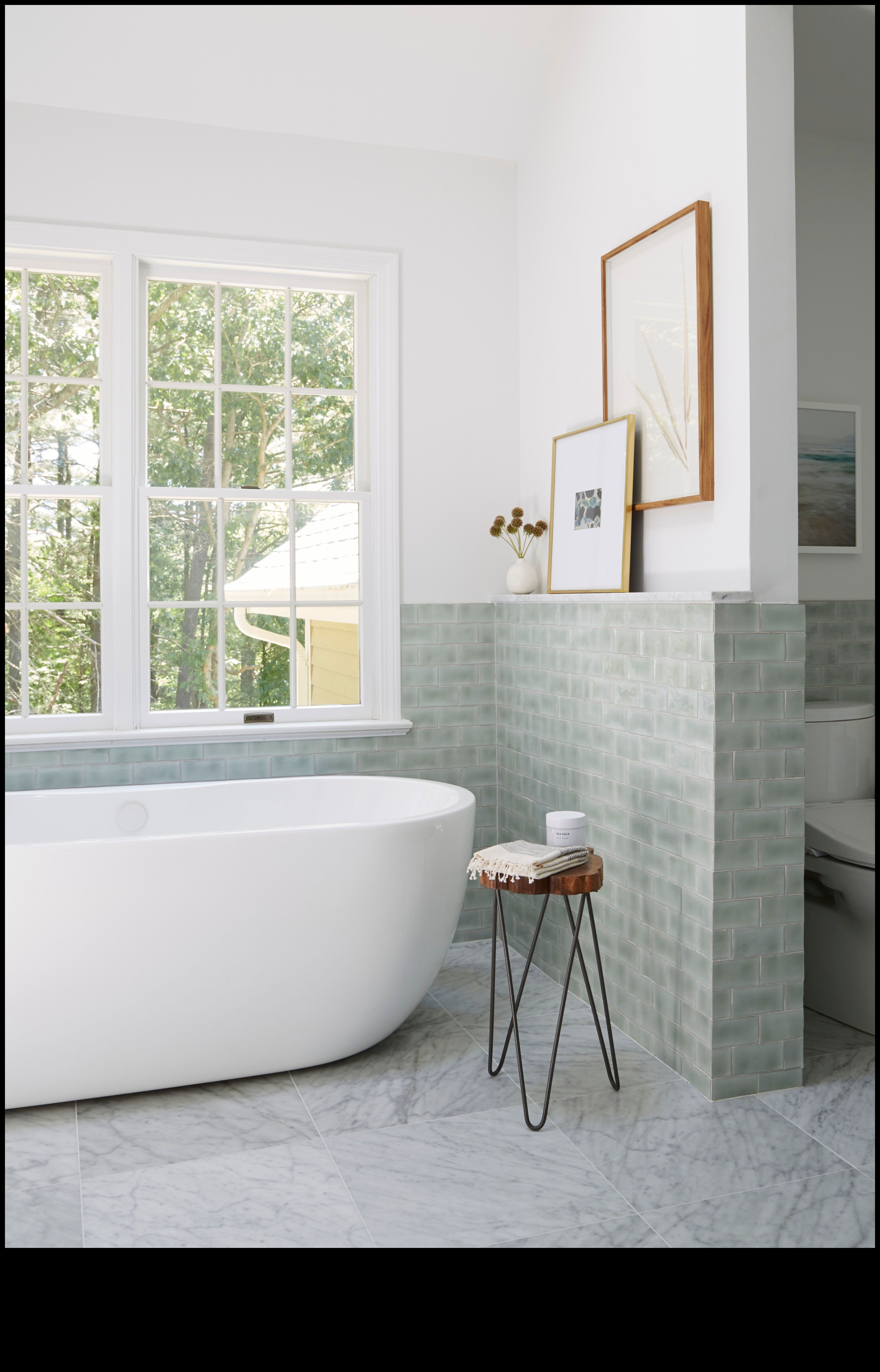 ديكور الحمام الساحلي لملاذ مريح