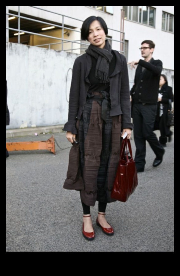 الطيات من فضلك: أفكار أزياء عصرية مع قطع مطوية