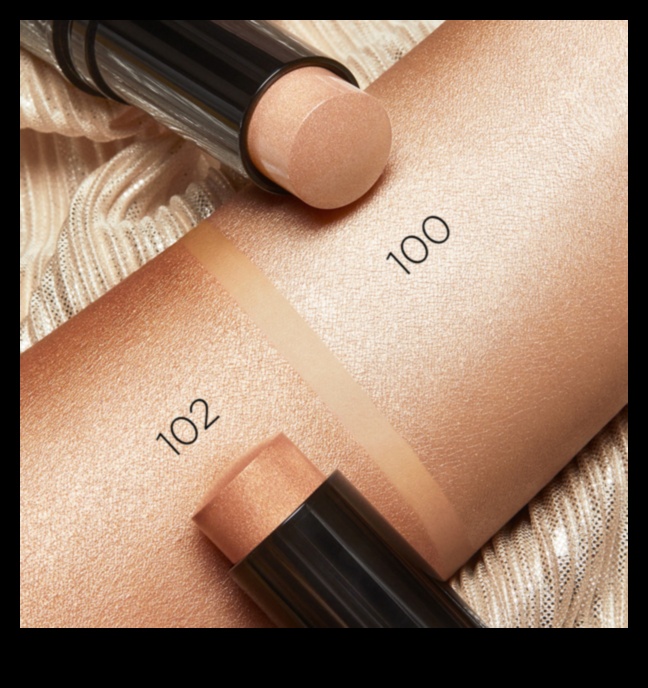 أعجوبة معدنية: دمج الهايلايتر المشع في مظهرك