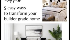 قم بتحويل منزلك باستخدام اقتراحات الديكور السهلة هذه