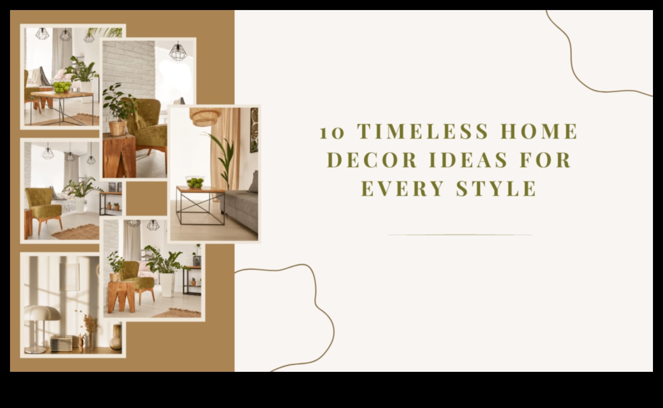 7 نصائح لإنشاء مفاهيم تزيين خالدة