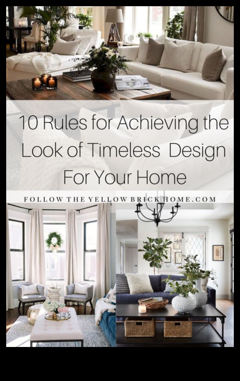 7 نصائح لإنشاء مفاهيم تزيين خالدة