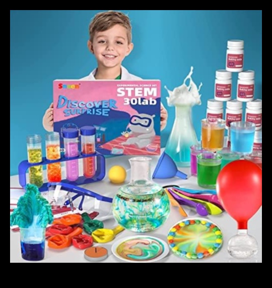 مفاجآت علمية - هدايا العلوم والتكنولوجيا والهندسة والرياضيات للأطفال الفضوليين من جميع الأعمار 5 المفاجآت العلمية: هدايا العلوم والتكنولوجيا والهندسة والرياضيات للأطفال الفضوليين