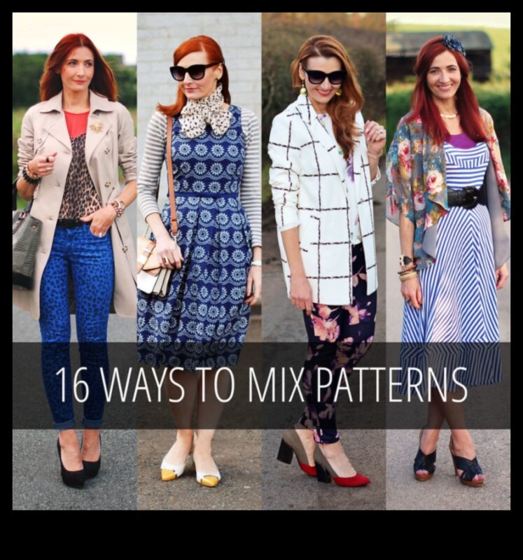 موكب الطباعة: خلط الأنماط للأزياء الجريئة والعصرية