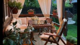 طراز ريفي أنيق: عناصر أنيقة لملاذك الخارجي