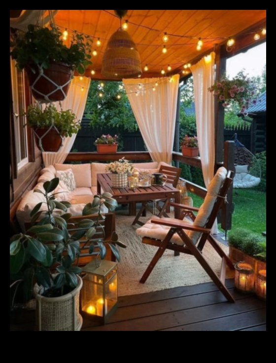 طراز ريفي أنيق: عناصر أنيقة لملاذك الخارجي