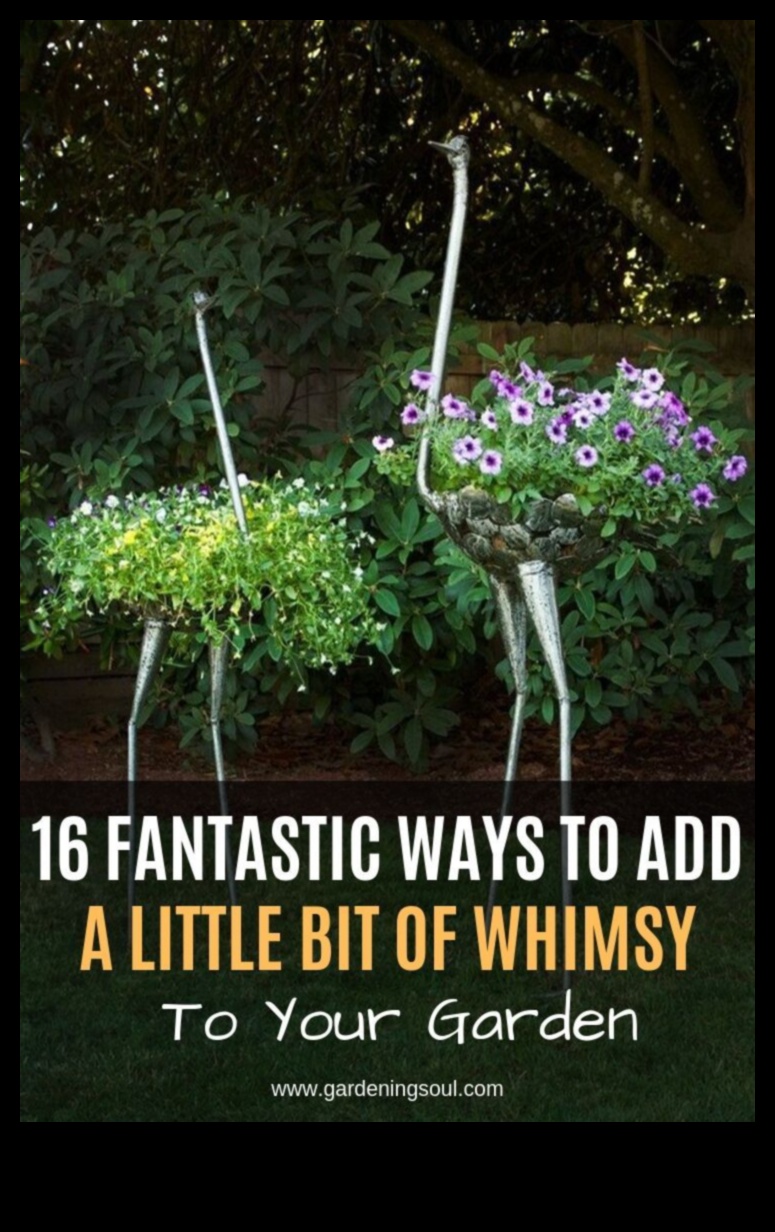 سحر غريب الأطوار: لهجات أنيقة لملاذ حديقتك