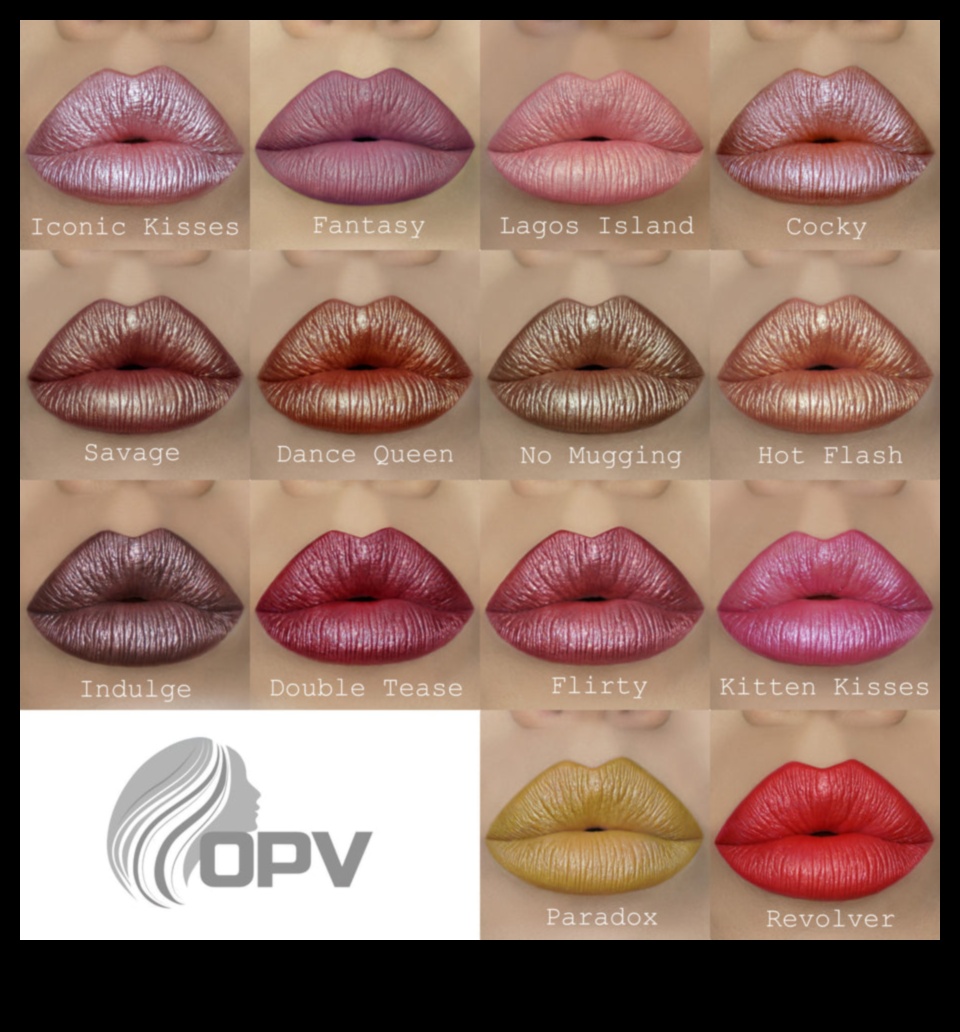 أعجوبة معدنية: دمج ملمع الشفاه المعدني في مظهرك