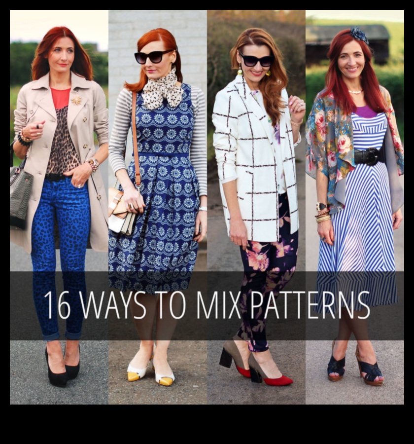 موكب الطباعة: خلط الأنماط للأزياء الجريئة والعصرية